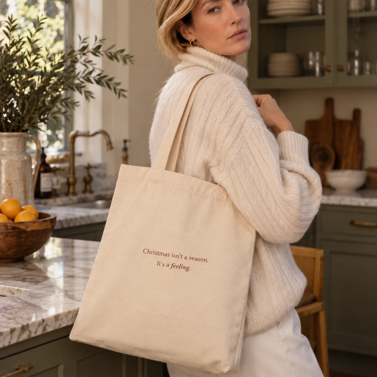 The London Christmas Company Original Tote