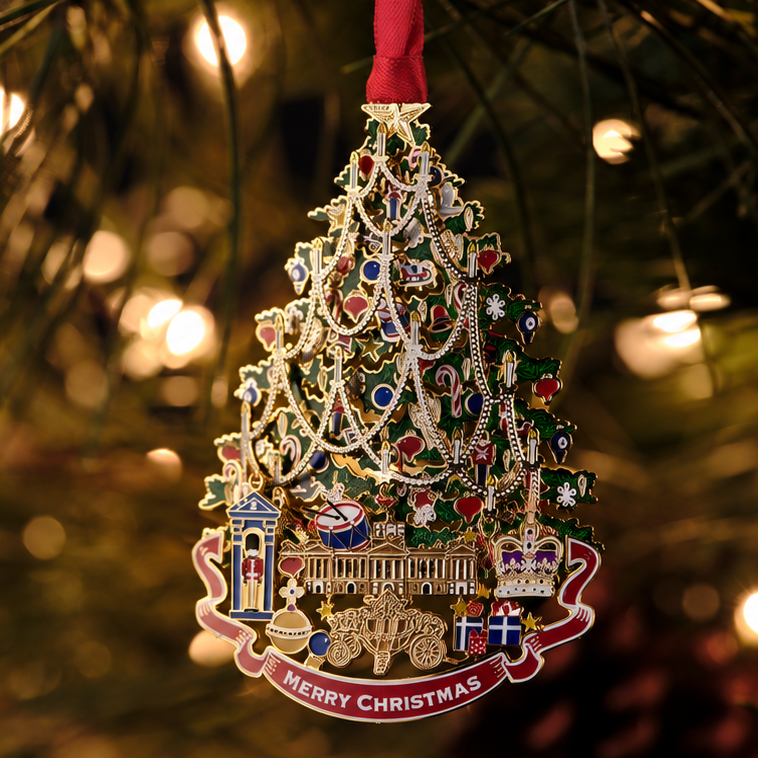 Royal Christmas Tree Ornament