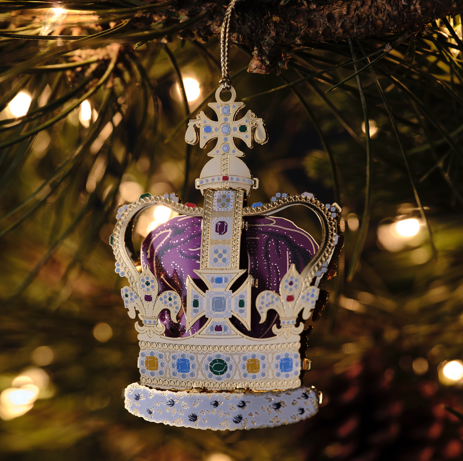 St Edward's Coronation Crown Christmas Ornament