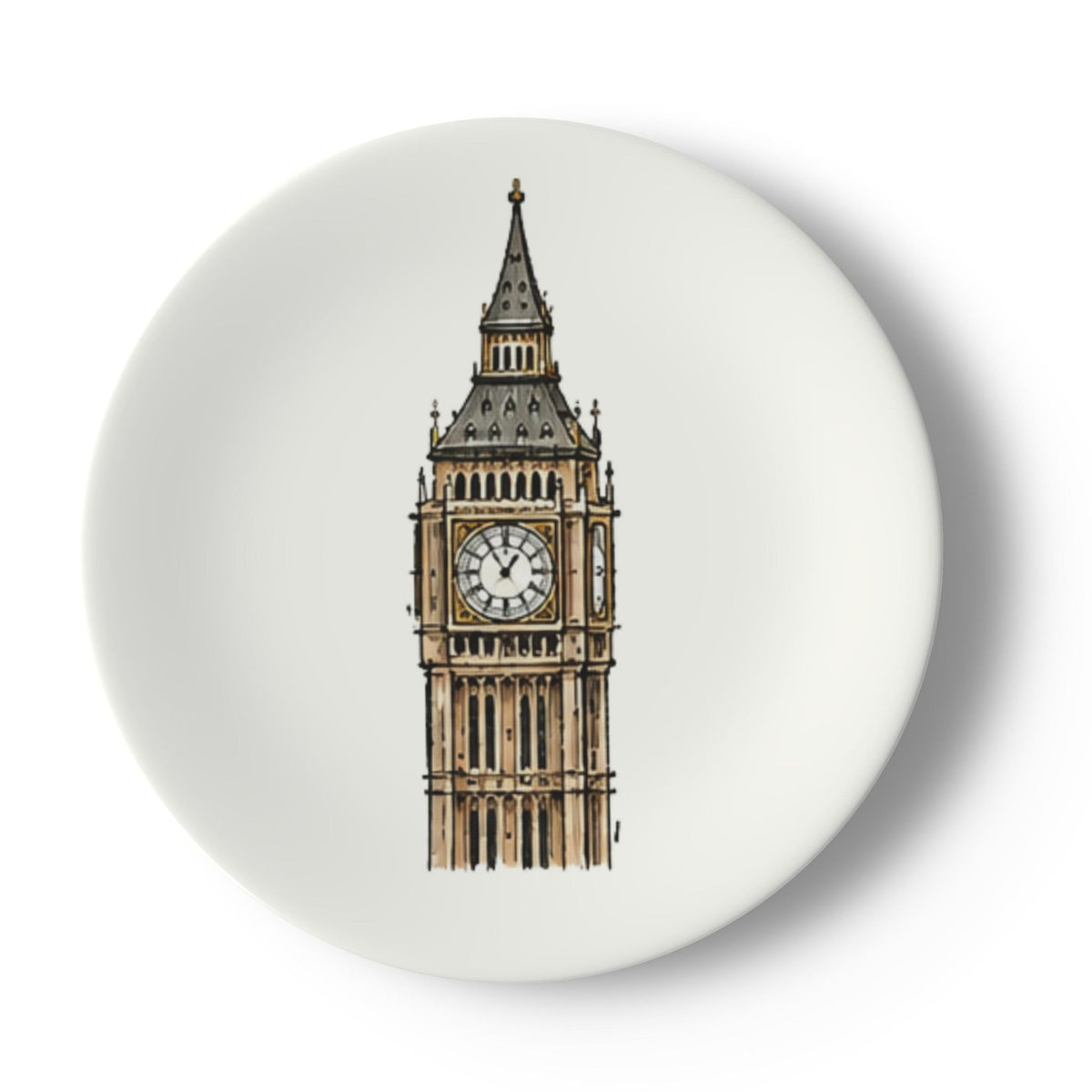The London Christmas Illustration Heirloom Plate Set