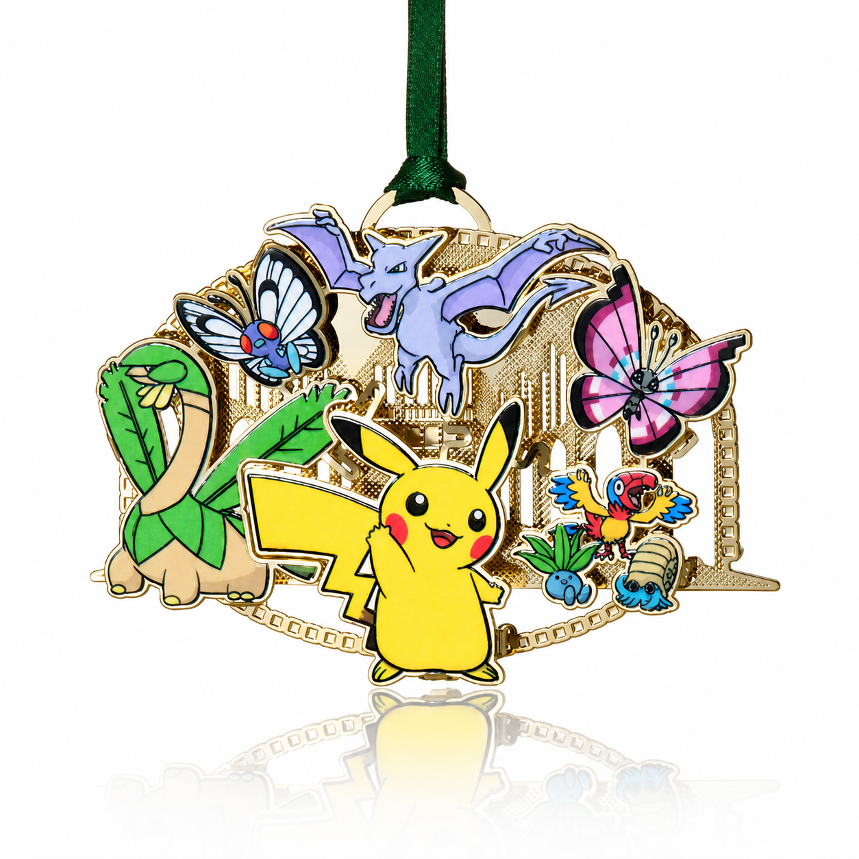 PIKACHU AND FRIENDS 24K GOLD DECORATION