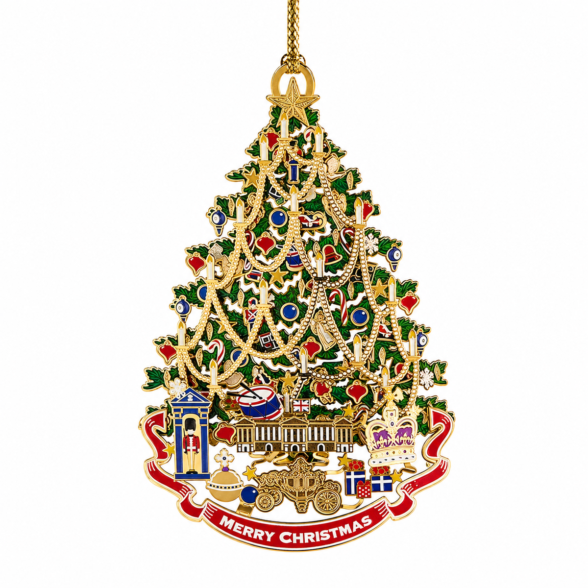 Royal Christmas Tree Ornament